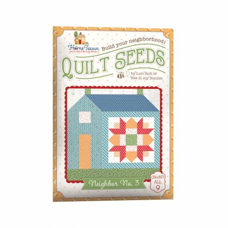 [ST-31102] Lori Holt Quilt Seeds Pattern Home Town Neighbor No. 3