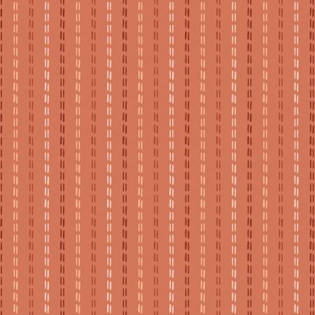 [C13385-TERRACOTTA] Santa Fe Stripes Terracotta