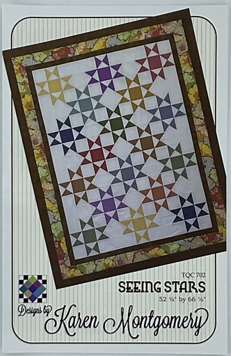 [TQC-702] Seeing Stars Quilt Pattern