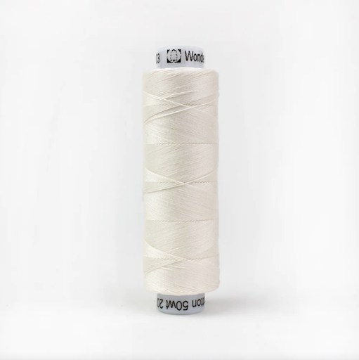 [KTS-103] Konfetti Solid 50wt Cotton Thread 200m Pearl