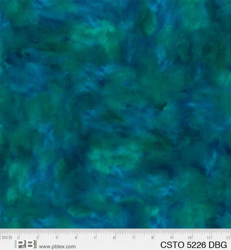 [CSTO-5226-DBG] Dark Blue/Green Mixed Watercolor Texture