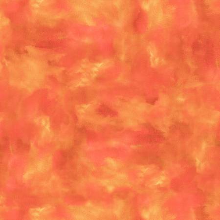 [CSTO-5226-O] Orange Mixed Watercolor Texture