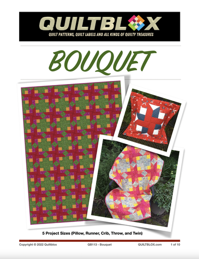[QB113] SALE - QuiltBlox Bouquet