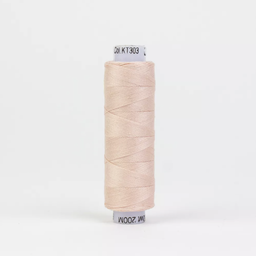 [KTS-303-Baby Pink] Konfetti Solid 50wt Cotton Thread 200m Baby Pink