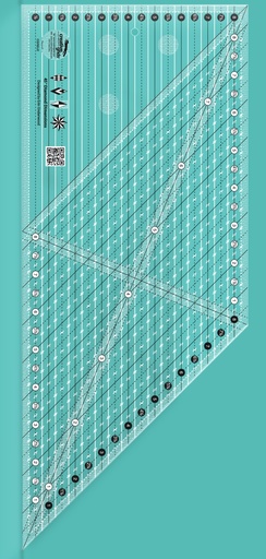 [CGREU2] Creative Grids Non-Slip 45deg Diamond Dimensions Ruler