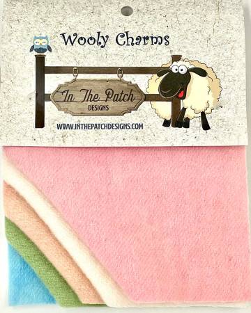 [WC5305] Wooly Charms 5" x 5" Spring Thyme 5ct