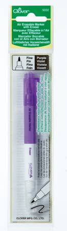 [5032CV] Air Erasable Marker With Eraser Purple