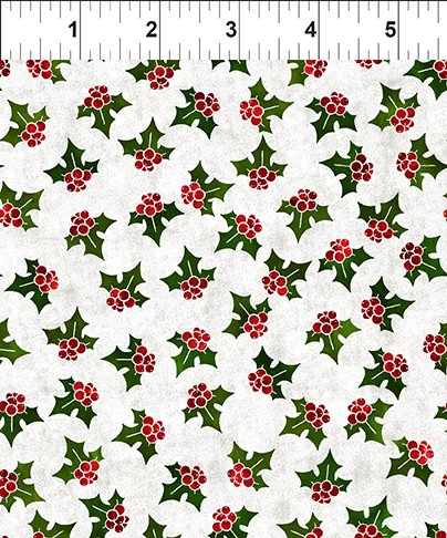 [8NS-1] SALE - Nysnö (New Snow) Mistletoe White