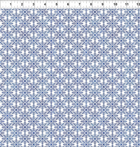 [9NS-1] Nysnö (New Snow) Snowflake Blue