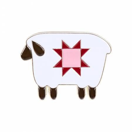 [ISE-806] Prim Sheep Enamel Needle Minder by Lori Holt of Bee in my Bonnet Co.