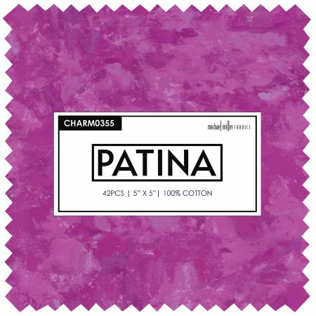 [CHARM0355] 5" Squares Patina - 42pcs