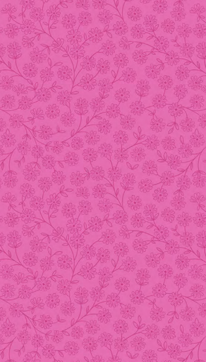 [A715.3] Floral Vines on Bright Pink
