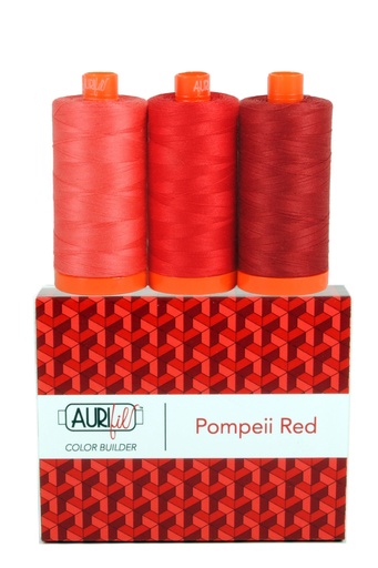 [AC50CP3-002] Color Builder 50wt 3pc Set Pompeii Red