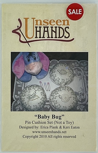 [Baby Bug Pin Cushion] SALE - Unseen Hands Baby Bug Pin Cushion Set