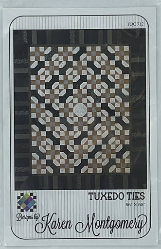 [TQC-712] Tuxedo Ties Pattern