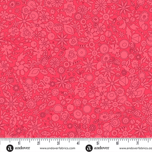 [A-790-R] Sun Print 2024 Strawberry Woodland