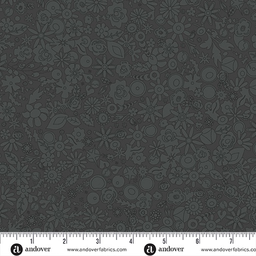 [A-790-K] Sun Print 2024 Charcoal Woodland