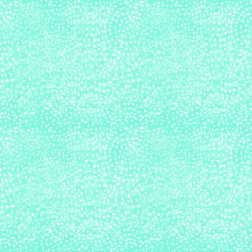 [Y4295-104 Teal] Love is in the Air Dots Teal