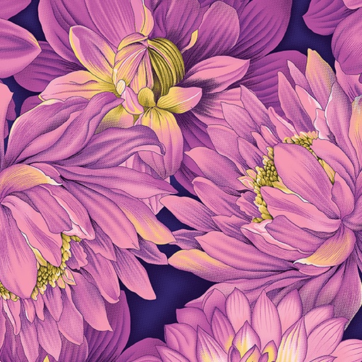 [4252-66] Flower Festival 2 Dahlia Purple